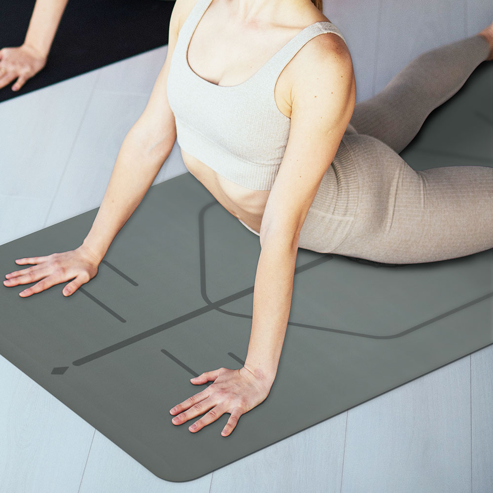 요가 매트 두께 10mm 양면 미끄럼 방지 운동 매트, 남성과 여성을 위한 전문 TPE 요가 매트, 운동, 요가, 피트니스, 필라테스, 바닥 운동을 위한 스트랩이 있는 두꺼운 피트니스 매트 